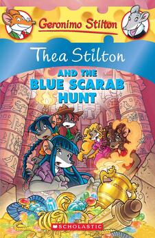 Thea Stilton And The Blue Scarab Hunt
